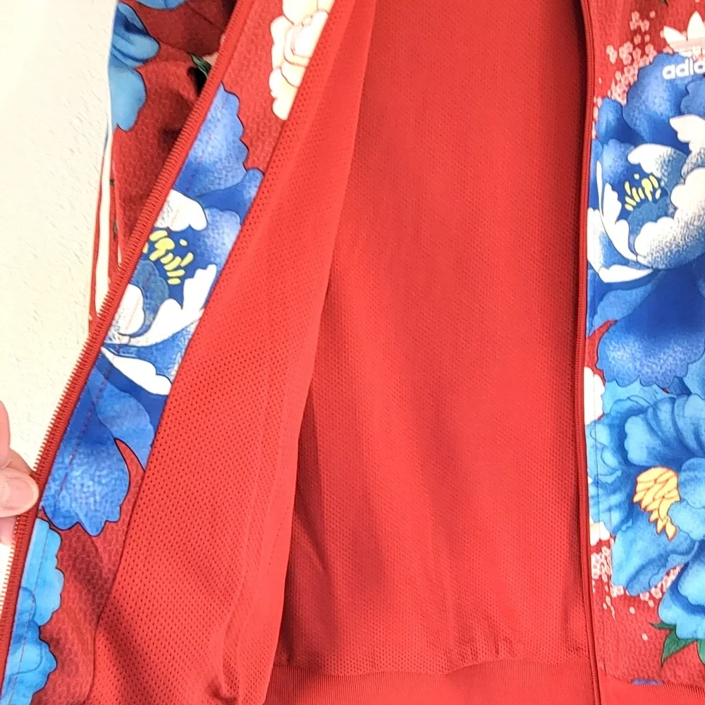 Adidas X Farm Rio Chita Floral Track Jacket - S - Picture 5 of 7